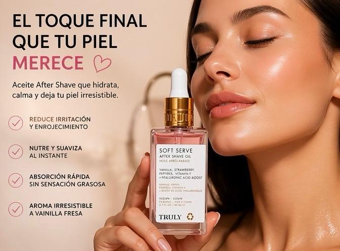 Truly Aceite Post Afeitado